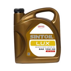 SINTOIL LUX 10W40 5л, п/синтетика, масло моторное